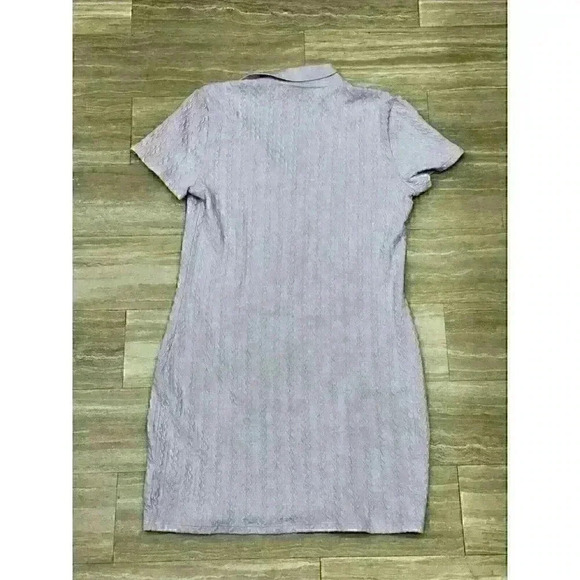 H&M Collared Bodycon Dress - Lavender - Size XL - Picture 5 of 6